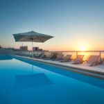 The pool of the George Urban Boutique Hotel