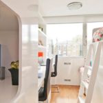 Una camera doppia nel residence per studenti a Londra