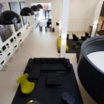 L'area computer del residence per studenti Pure Hammersmith a London 