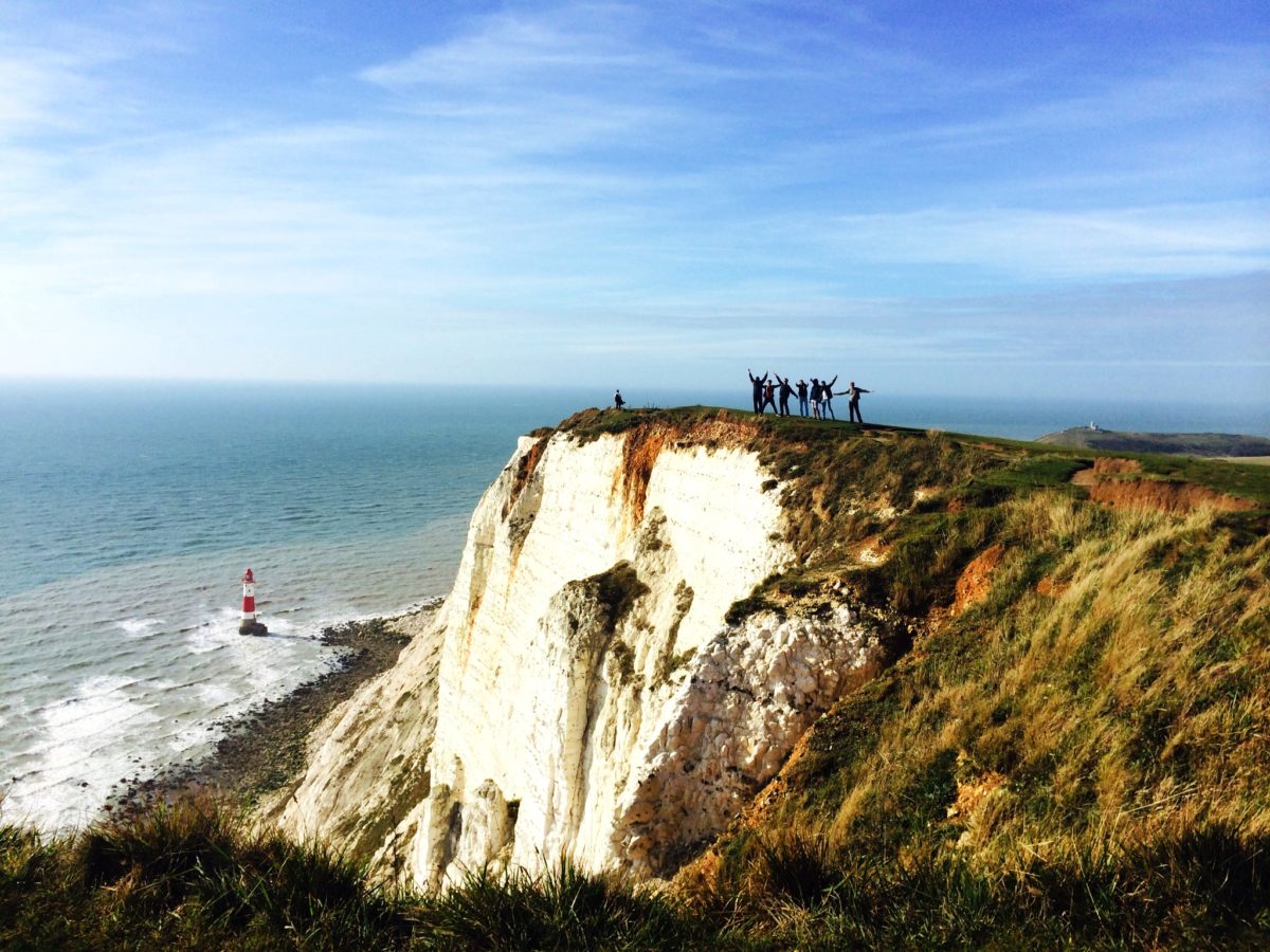 LSI Portsmouth students trip to Eastbourne