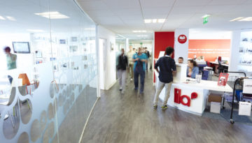 LILA* school reception area