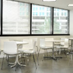 La sala snack della TLA Language Academy a Fort Lauderdale