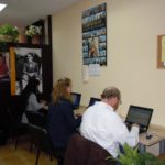 Colegio de España school computer area