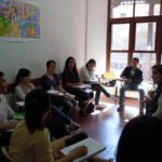 Colegio de España school students in the classroom