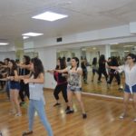 Colegio de España students have a Spanish dance class