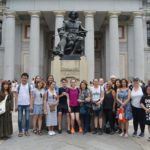 Colegio de España students on an excursion