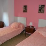 Double bedroom of a Colegio de España shared apartment accommodation