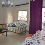 Living room of a Colegio de España shared apartment accommodation