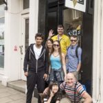 L'entrata della scuola CES Harrogate