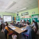 Un'aula della Cambridge Academy of English