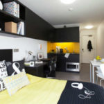 A bedroom in the Pure Hammersmith residence in London