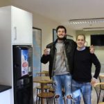La stanza del caffè per gli studenti della Horner School 