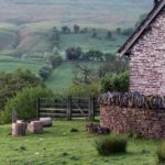 Le campagne gallesi vicino a Brecon, Galles