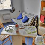 Studio of the Les Estudines Normandie student residence