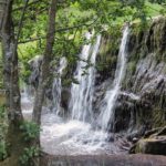 Talybont Water Falls near Brecon, Wales
