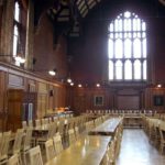 La sala da pranzo nel Girton College