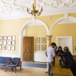 La reception del campus Palmerston Park della scuola di lingue Emerald Cultural Institute