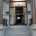 L'edificio per famiglie in estate della scuola Frances King a Grosvenor Gardens, Belgravia, Londra