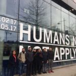 Gli studenti della Horner School in visita alla Science Gallery