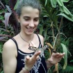 French in Normandy school students visit a Botanical Garden