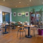 Lounge area of the Les Estudines Normandie student residence