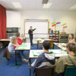Bede's Lancing Summer School students in a classroom