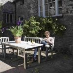 Il cortile della scuola Trebinshun House