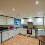 La cucina del Honeysuckle Cottage