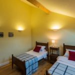 La stanza doppia del Honeysuckle Cottage 