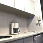 Una cucina del Galerie Tatry apart'hotel