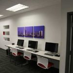 Il laboratorio computer della scuola Converse di San Diego 