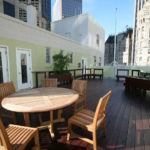 Il terrazzo sul tetto della Converse School di San Francisco 