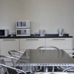 La cucina dei studenti alla ELC di Brighton