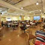 L'area ristorante della UCLA Ackerman 