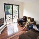 Il soggiorno della casa dello studente CozzyStay 