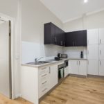 Una cucina della casa dello studente Link2