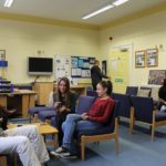 La sala comune della scuola English in Chester 