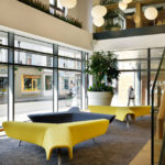 La lobby del York Student Castle Residence 