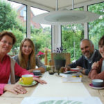 A homestay family of Kapito school