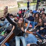 Gli Studenti della Studio Cambridge in barca