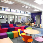 Il salotto per studenti della Wimbledon School of English