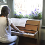 Il pianoforte della Wimbledon School of English 