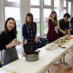 Gli studenti della GCI ad una festa Asiatica