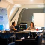 Una lezione di lingua privata presso il CERAN Spa chateaux (l'edificio principale della scuola)