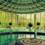 The modern Thermal Baths in Spa, Belgium