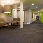 Una lounge del residence della CERAN Spa 