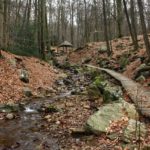 Promenade Meyerbeer in the Bois de la Geronstere in Spa, Belgium