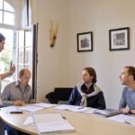 Una lezione di gruppo di piccole dimensioni del CERAN Spa