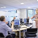 La sala computer del CERAN Spa