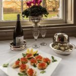 Canapes at Trebinshun House school